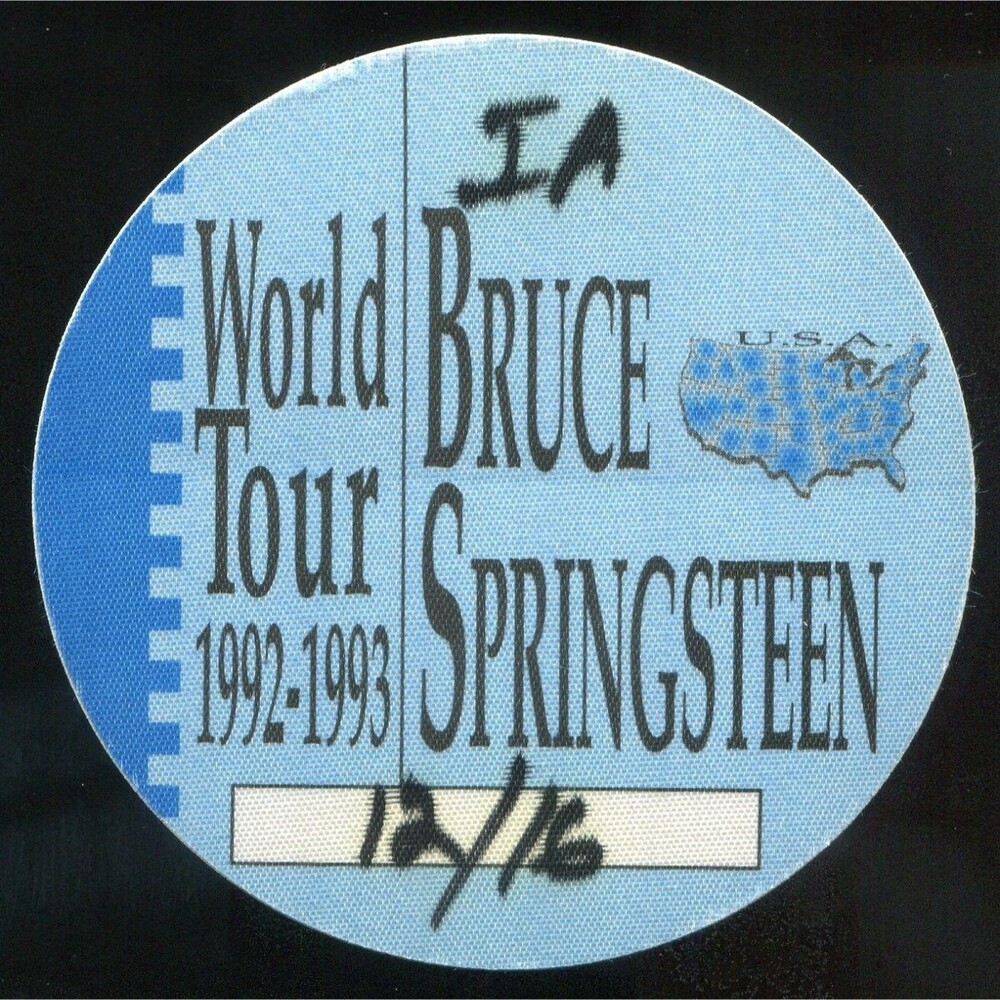 Vintage 1992 Bruce Springsteen Concert Backstage Pass Pittsburgh PA
